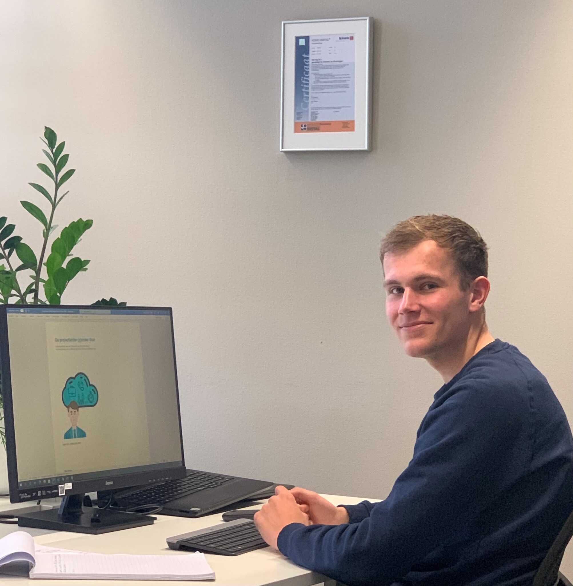 Stagiair Technische Bedrijfskunde Mark Mensen